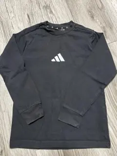 adidas ブラック 長袖カットソー 130 《最終値下げ》600→550
