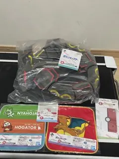 ポケモン 一番くじ A賞　黒いレックウザ　抱きぬいぐるみ　おまけ付き5点セット