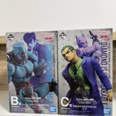 ジョジョの奇妙な冒険 一番くじ B賞 C賞フィギュアセット