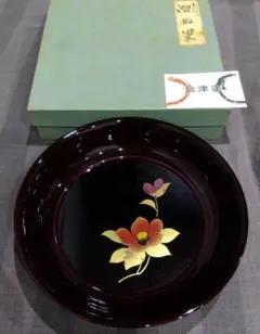 아이즈 도료 과자 그릇 과자기 과자 넣어 溜ぬ里 동백 츠바키
