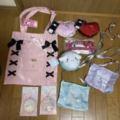 新品サンリオ　チャーミーキティ　シナモンロールポーチマイメロこぎみゅんまとめ売り