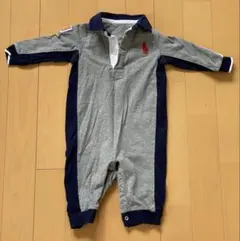 Ralph Lauren ラガーシャツ ロンパース カバーオール