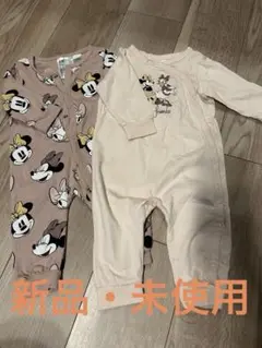 H&M ミニーマウス ロンパース 2点セット 62cm