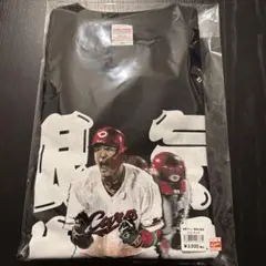 広島東洋カープ 名原(92)選手Tシャツ XLサイズ 名原Tシャツ(気合と根性