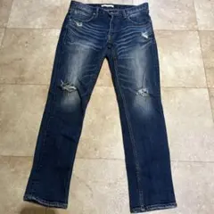 AZUL BY MOUSSY ダメージスキニーデニム