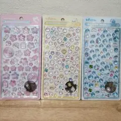 【正規品】本日限定！ボンボンドロップシール しずくちゃんmini 和柄