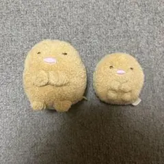 すみっコぐらしぬいぐるみ　とんかつセット
