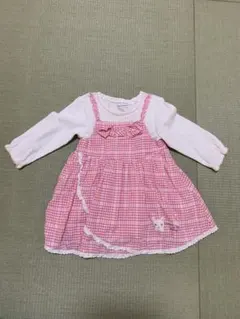 クーラクール ピンク ワンピース 80cm