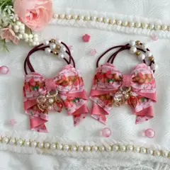 ① ミニカノン　ハンドメイド　リボン　カノンリボン　キッズ卒園式　卒業式　入学式