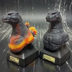 ゴジラ　メカゴジラ　5種類　胸像　バンダイ　マルサン　ブルマァク ゴジラ メカゴジラ 5種類 胸像 バンダイ マルサン ブルマァク - メルカリ