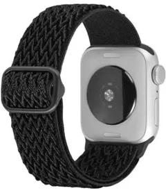 Apple Watch用 黒いナイロンバンド