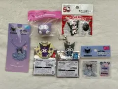サンリオ　クロミ　キーホルダー　缶バッジ　アクリルスタンド