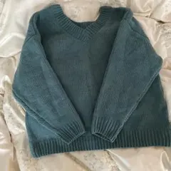 AZUL BY MOUSSY Ｖネック　2way ニット　セーター