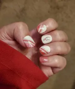 クリスマスデザイン ネイルチップセット