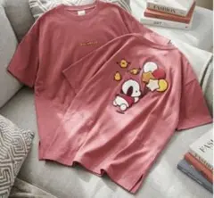 SANRIO/サンリオ☆キャラクターサガラ刺繍半袖Tシャツ☆ポチャッコのサムネイル