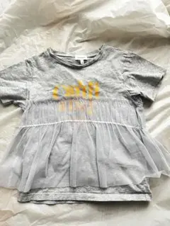 グリーンレーベルリラクシング チュール付きTシャツ 130のサムネイル