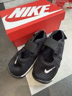 NIKE 黒 サンダル リトルリフト　エアリフト