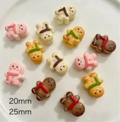 クリスマスクッキーサンド　デコパーツ