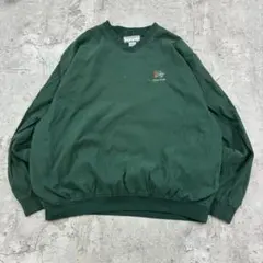 キ*郎様 00s　FLATIRONS　プルオーバージャケット　XL　グリーン　無