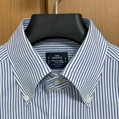 【難あり】鎌倉シャツ 長袖 ボタンダウン 38-82