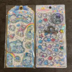 〈正規品〉ぷくぷくあわわちゃん ウォーターシール ジュエルプチドロップ セット