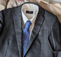 スーツ秋冬 / REGAL FRIENDシャツ タイ/ BASILE 3点セット