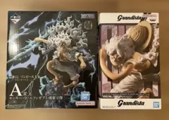 1番くじ　ワンピースA賞　ルフィ　ギア5& Grandista ニカ フィギュア