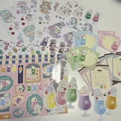 ayyjewel おすそ分け素材　コラージュシート　デザインペーパー　バラメモ