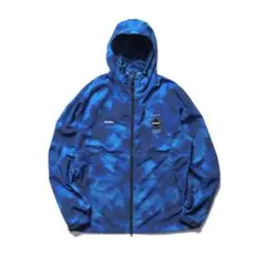 F.C.R.B. NYLON HOODED BLOUSON Sサイズ ブルー