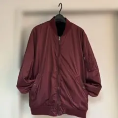 PANASPUR/パナシュプール⭐︎MA1 リバーシブルエンジワインカラー/LL