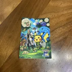 ポケモンGO 10周年記念 ステッカー