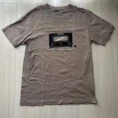 UNIQLO BALMUDA トースターイラスト Tシャツ Lサイズ ベージュ
