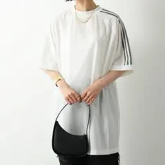 Y-3 ワイスリー レディース ホワイト　カットアウトチュニック　美良品　2XS
