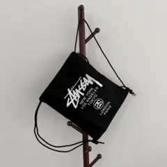 新品/ STUSSY ステューシー ナップサック リュック ブラック