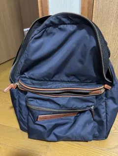 Felisi バックパック ネイビー レザーコンビのサムネイル