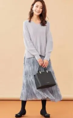 vネック 長袖