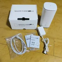 ZTE Speed Wi-Fi HOME 5G L13 ホワイト　美品