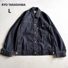 Gジャン/デニムジャケット RYO TAKASHIMA OVERSIZED DENIM JACKET RYO TAKASHIMA オーバーサイズ DENIM JACKET TYPE2 - メルカリ