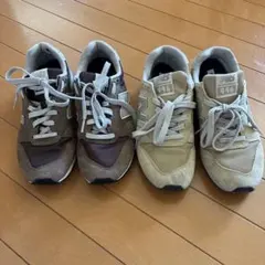 ニューバランス　スニーカー　996 ベージュ　ブラウン　セット