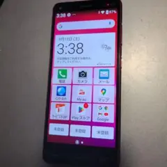 BASIO4 KYV47 au ワインレッド SIM フリー