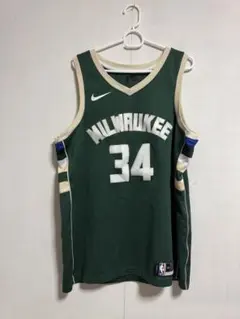 Nike MILWAUKEE バスケットボール ユニフォーム 34番