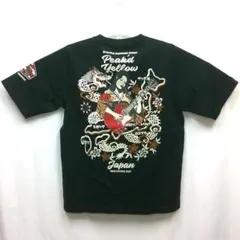 ピークドイエロー半袖T PYT-246 ロックフェス26 ブラック 42(L)のサムネイル