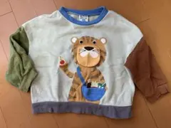 BITZ クマ刺繍 トレーナー 95