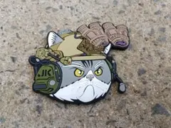 ミリタリー 猫パッチ ヘルメット ナイトビジョン