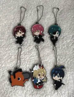 チェンソーマン でふぉラバ！ ラバーストラップ 6点セット