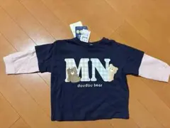 dou dou bear レイヤードtシャツ
