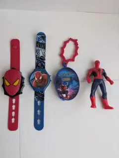 スパイダーマン 　ハッピーセット　　4点セット