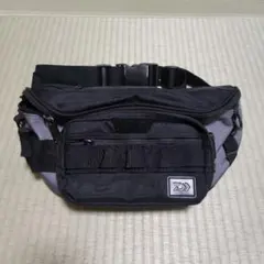 DAIWA ウエストバック 黒/グレー