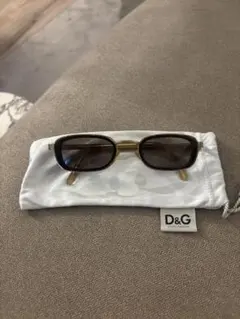 D&G Dolce & Gabbana サングラス ゴールドフレームのサムネイル