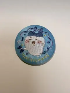 ちいかわ刺繍缶バッジ ハチワレ